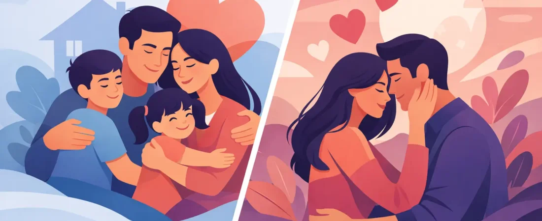 Family Love vs Romantic Love Explained