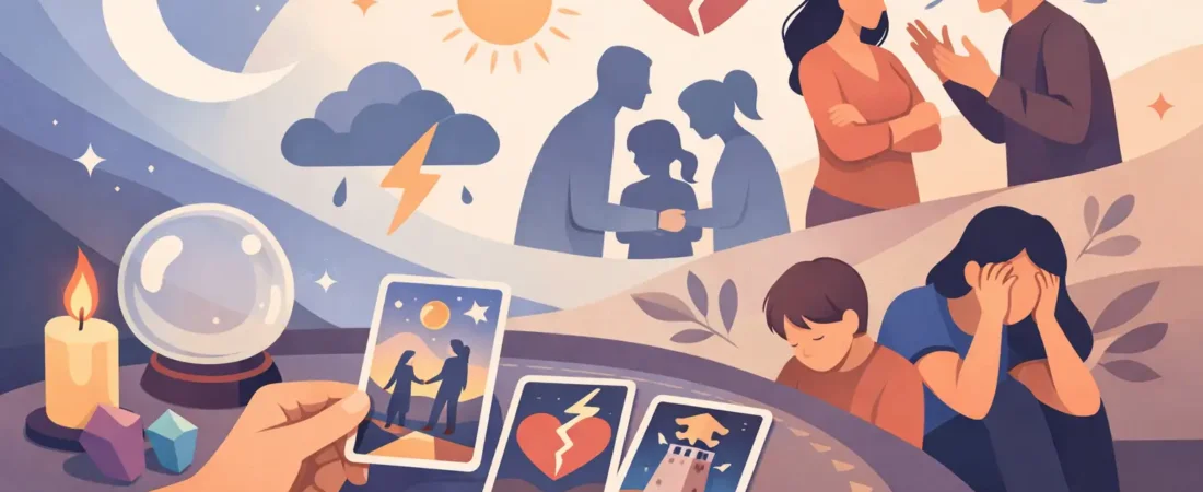 Tarot Reading for Family Problems That Hurt