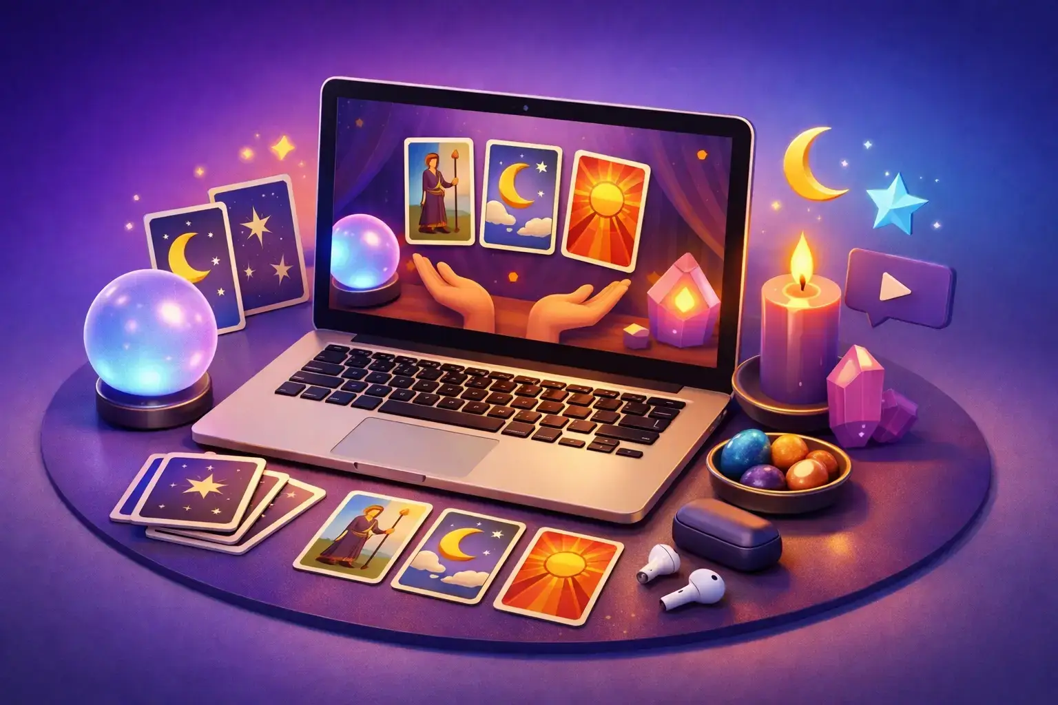 How Online Tarot Reading Works