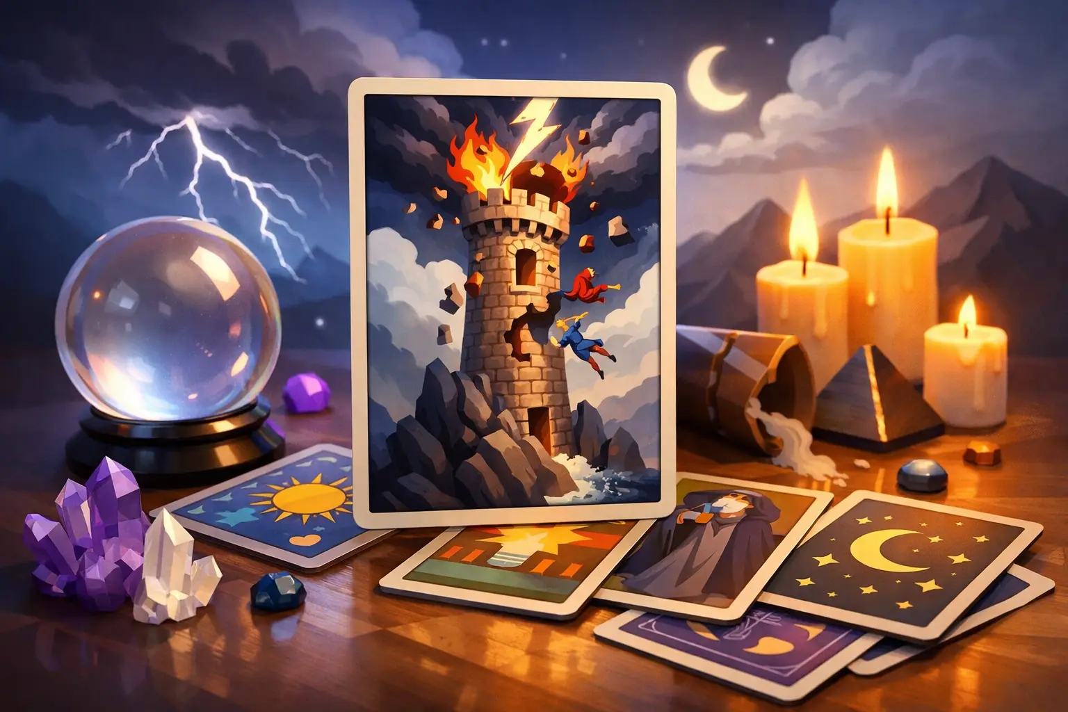 What Does the Tower Mean in a Tarot Reading?