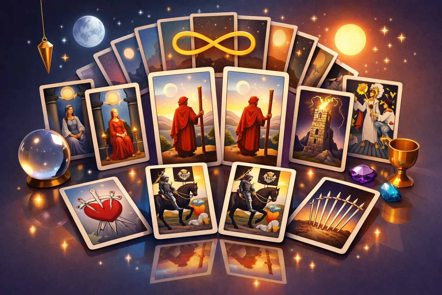 Why Do Tarot Cards Repeat in Your Readings?