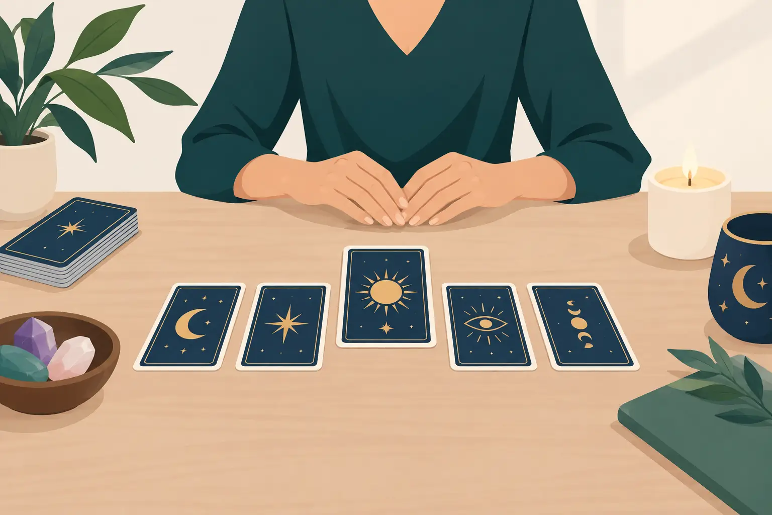 Beginner Tarot Spreads for Clearer Answers